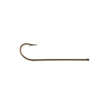 Mustad Carlisle Hook Size 6, Kirbed Point, Offset Ringed Eye, Bronze, 10PK 3191-BR-6-10